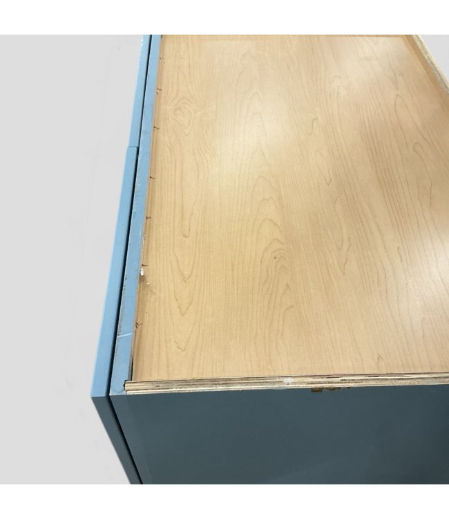 48876 Powder Blue Upper Wall Cabinet