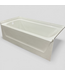 48883 Sterling Ensemble Left Drain Alcove Soaking Bathtub
