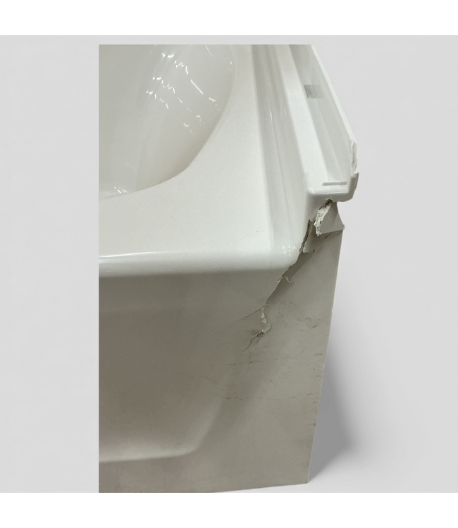48883 Sterling Ensemble Left Drain Alcove Soaking Bathtub