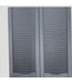 48884 Vantage Indigo Blue Louvered Exterior Shutters 2 Count