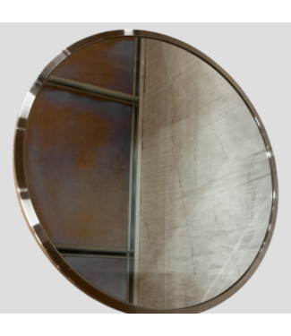 48888 Round Framed Wall Mirror