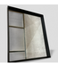 48890 Rectangular Framed Black Wall Mirror