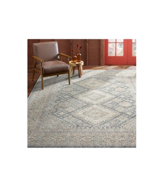 48902 allen + roth Blue Gem 5 x 7 (ft) Indoor Area Rug