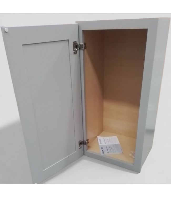 48906  Diamond Now Wintucket Cool Gray Wall Cabinet 15"W