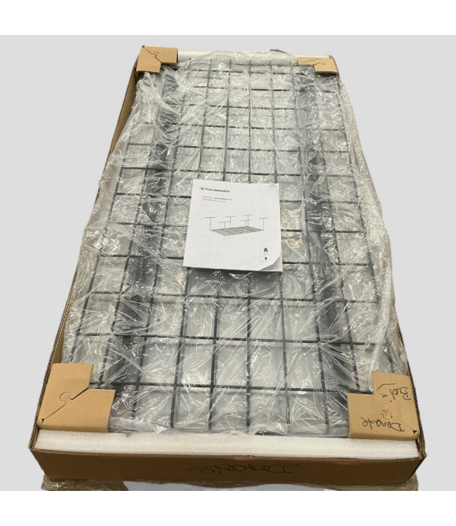 48912 Fleximounts Black Steel Overhead Garage Storage