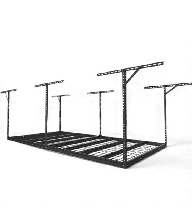 48912 Fleximounts Black Steel Overhead Garage Storage