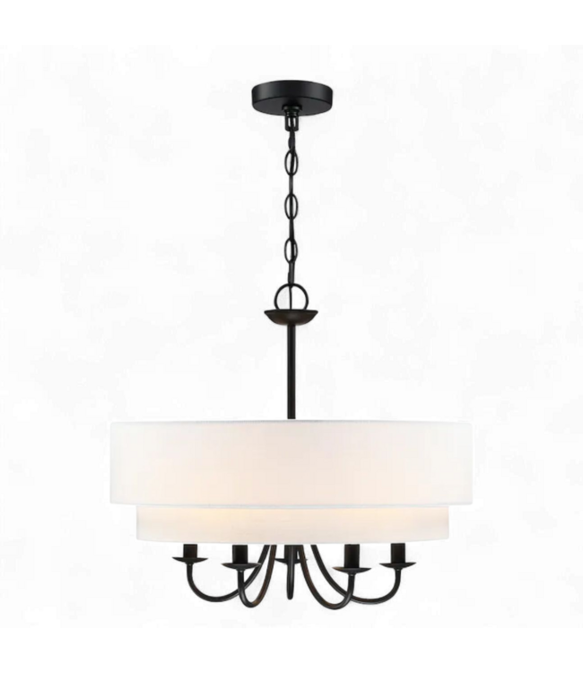 48914 True Fine Crass 5 -Light Traditional Chandelier