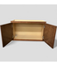 48921 Saddle Brown Upper Wall Cabinet 30"W x 18"H
