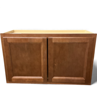 48921 Saddle Brown Upper Wall Cabinet 30"W x 18"H