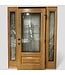 48924 Oak 3/4-Lite Exterior Door with Sidelights 64" x 81.5"
