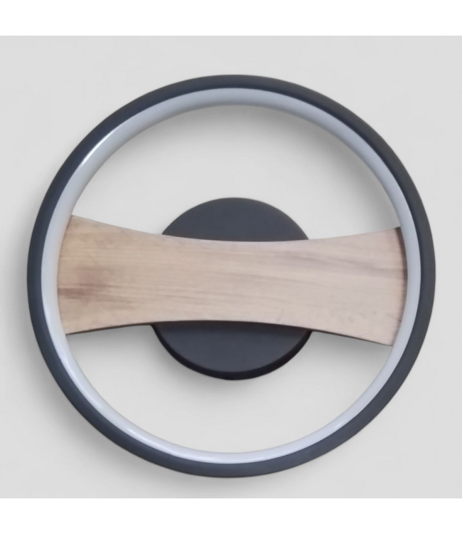 48926  Modern Ring LED Flush Mount Light 12-in x 12-in