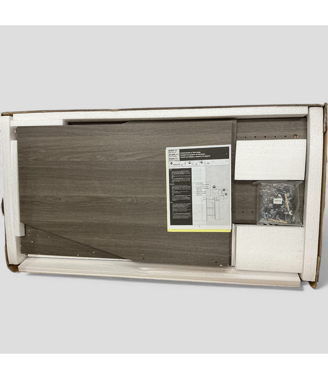 48928 ClosetMaid BrightWood Closet Corner Shelf