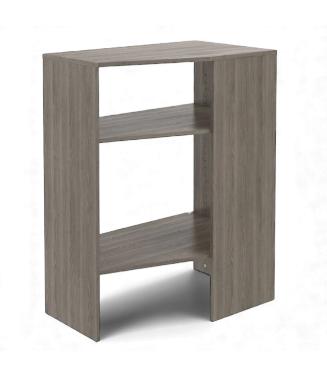 48928 ClosetMaid BrightWood Closet Corner Shelf