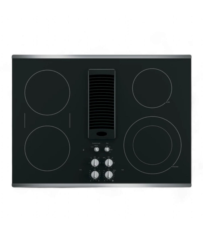 48931 GE Profile 30-in Stainless Steel Electric Cooktop