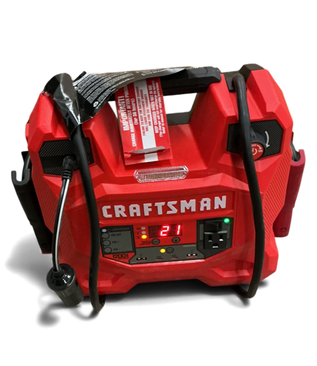 48936 Craftsman 12 Volt Portable Car Battery Jump Starter