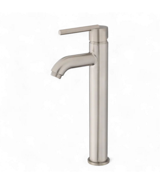 48941 allen + roth Brushed Nickel Bathroom Sink Faucet