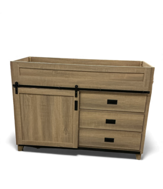 48966 Style Selections Morriston Oak Bathroom Vanity 48"
