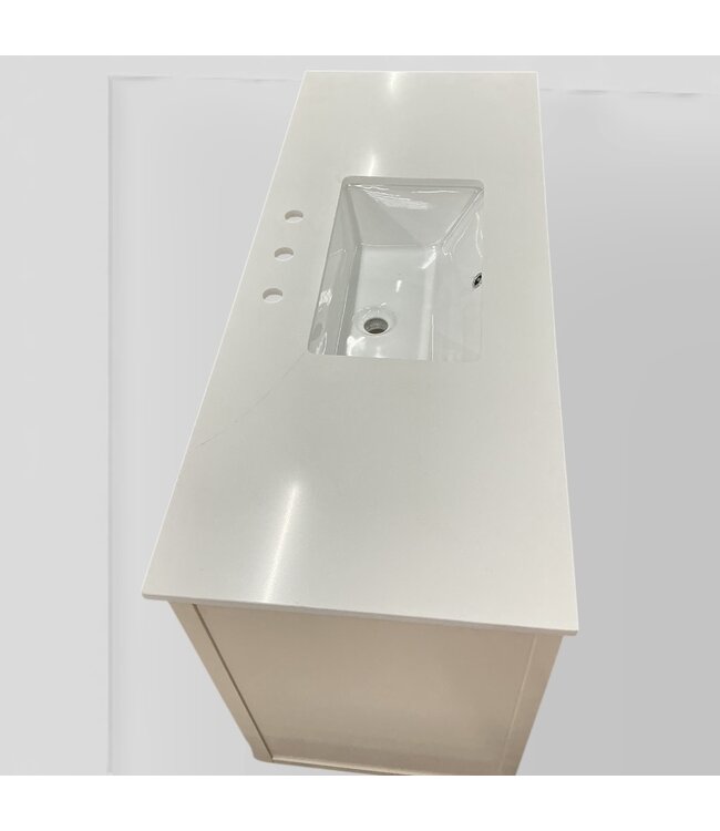 48963 Steinfeld Linen Bathroom Vanity w/Stone Top 48"