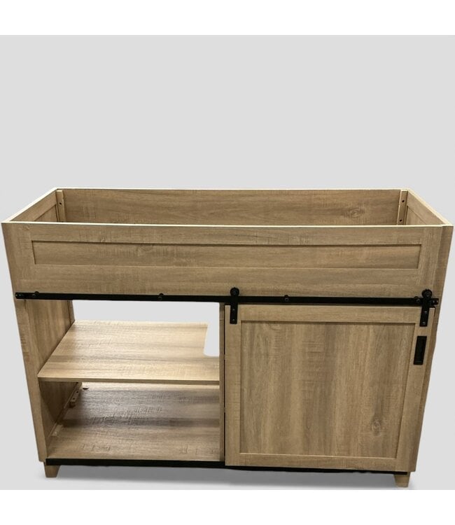 48966 Style Selections Morriston Oak Bathroom Vanity 48"
