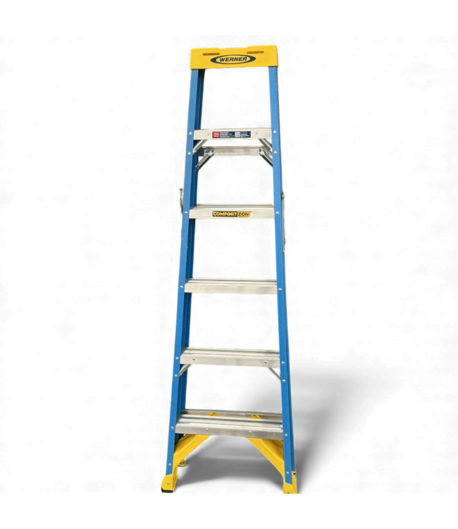 48962 Werner Fiberglass Step Ladder 6'