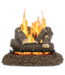 48977 Allen + Roth 24" Natural Gas Vented Fireplace Logs