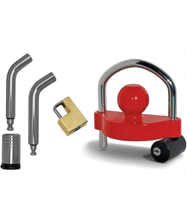 48984 bROK Anti Towing Lock Kit Universal Coupler Lock