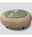48995 Rattan Round Coffee Table