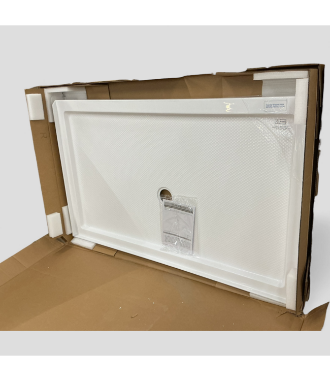 49001 DreamLine SlimLine Center Drain Shower Base 36" x 60"