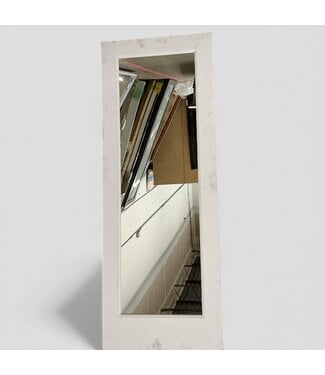 49002 Primed Mirror Solid Core Interior Slab Door 30" x 80"