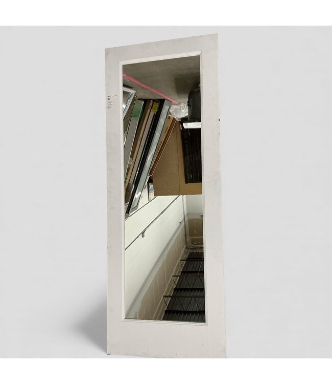 49002 Primed Mirror Solid Core Interior Slab Door 30" x 80"