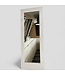 49002 Primed Mirror Solid Core Interior Slab Door 30" x 80"