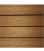 49003 NewTechWood Peruvian Teak Composite Deck Tile 5 Pack