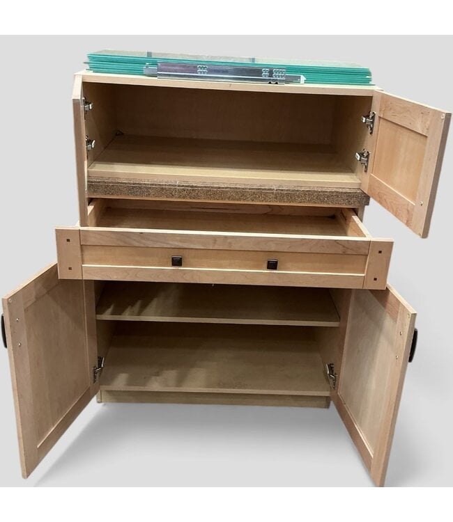 48982 Thomasville Natural Pine Cabinet Set of 12pcs