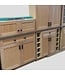 48982 Thomasville Natural Pine Cabinet Set of 12pcs