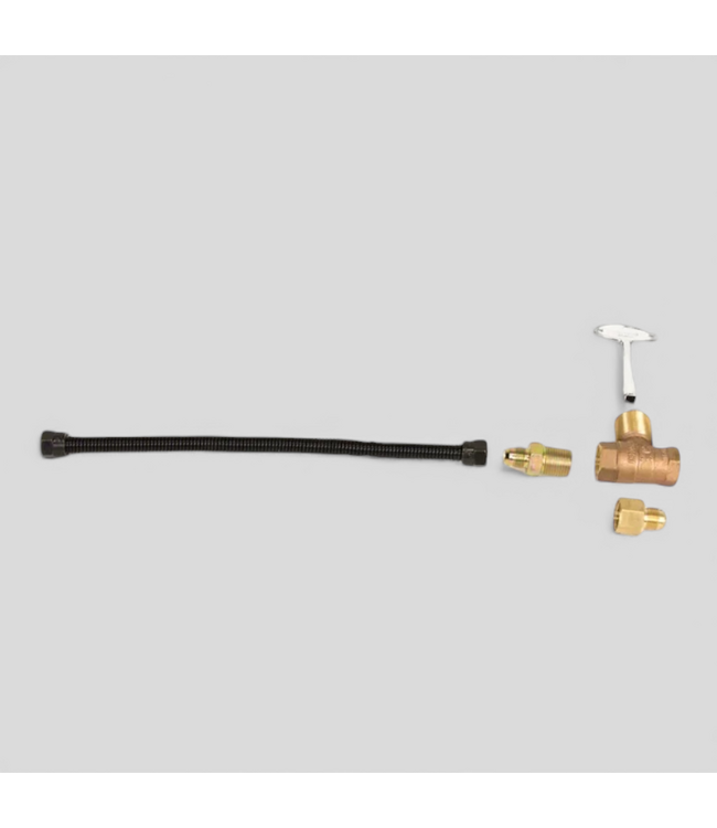 48977 Allen + Roth 24" Natural Gas Vented Fireplace Logs