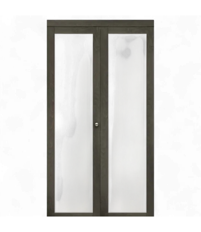 49010  Reliabilt 36" x 80" Frosted Glass Closet Bifold Doors