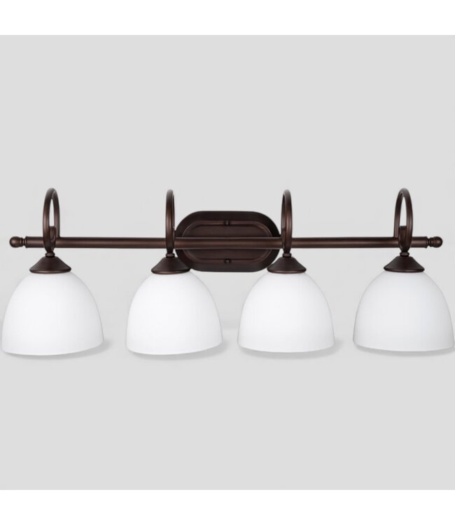 49014 Craftmade Raleigh Old Bronze 4-Light Vanity Light