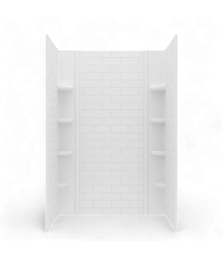 49017 American Standard 3 -Piece Alcove Shower Panel Kit