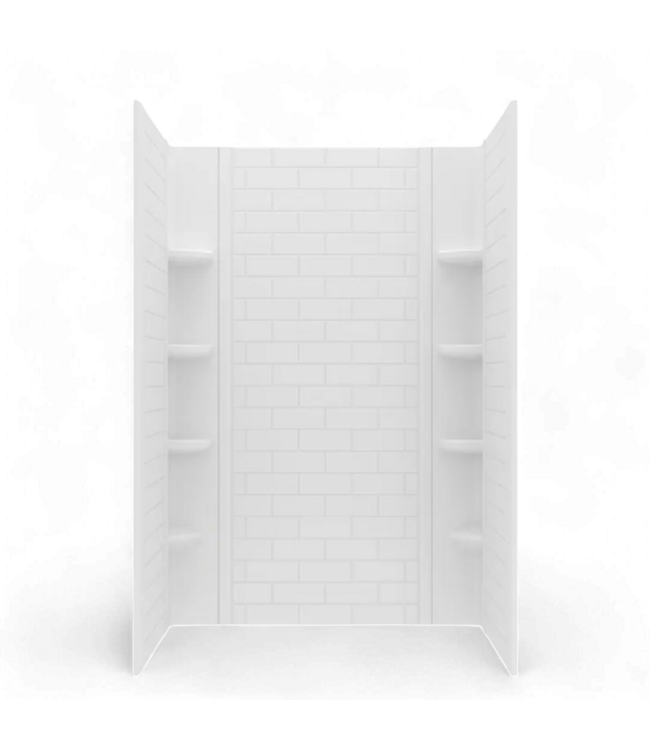 49017 American Standard 3 -Piece Alcove Shower Panel Kit