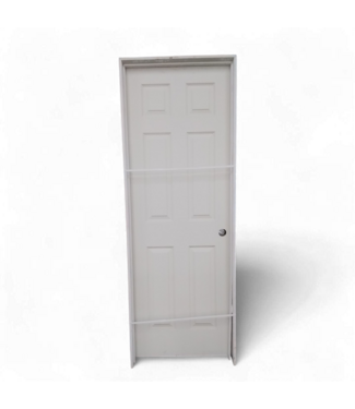 49023 Prehung Six Panel Interior Door 27.75"W x 79.5"H