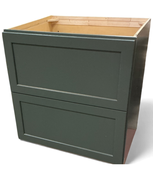 49026 Olive Green Base Cabinet 30"W