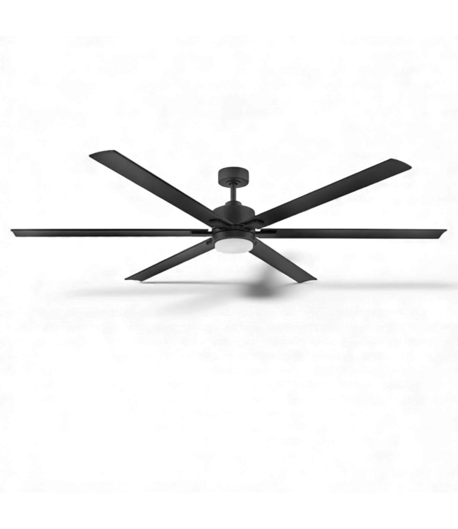49033 Hinkley Indy Maxx Black LED Smart Ceiling Fan 82"