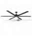 49033 Hinkley Indy Maxx Black LED Smart Ceiling Fan 82"