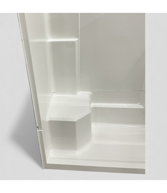 49050 4-Piece Shower With Seat Right Hand Drain