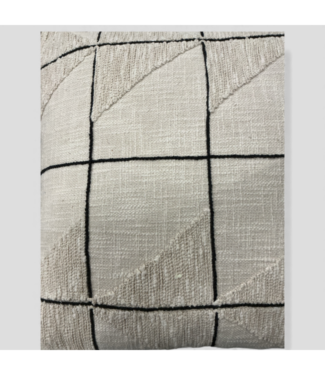 49055 Origin 21 Beige Square Decorative Pillow