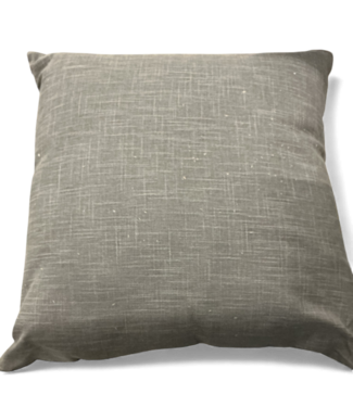 49059 Allen+Roth Dark Gray Square Decorative Pillow