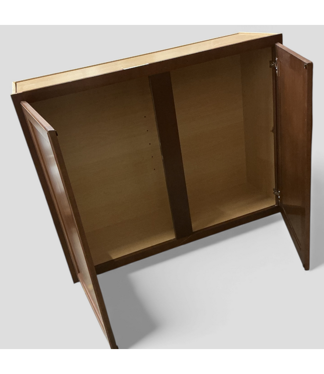 49069 Saddle Brown Wall Cabinet 39"W