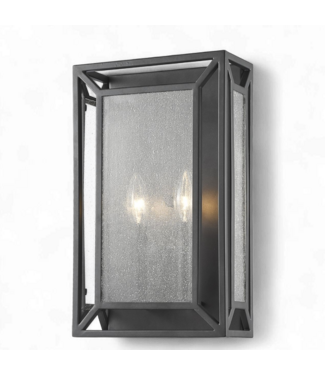 49068 Z-Lite Two Light Wall Sconce - Bronze Finish