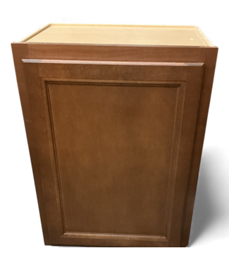 49074 Saddle Brown Wall Cabinet 18"W