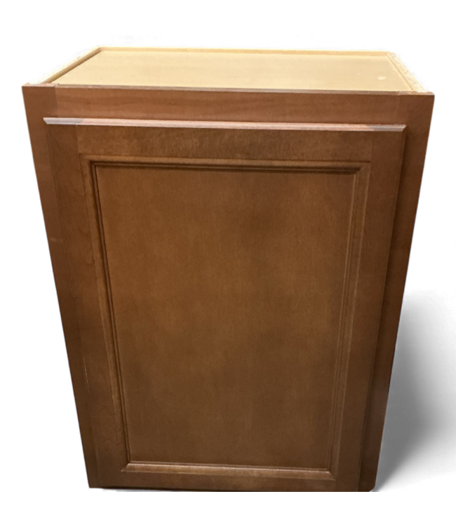 49074 Saddle Brown Wall Cabinet 18"W